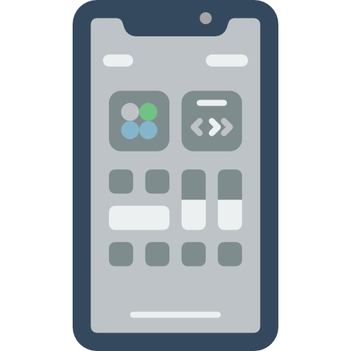 smartphones Basic Miscellany Flat icon