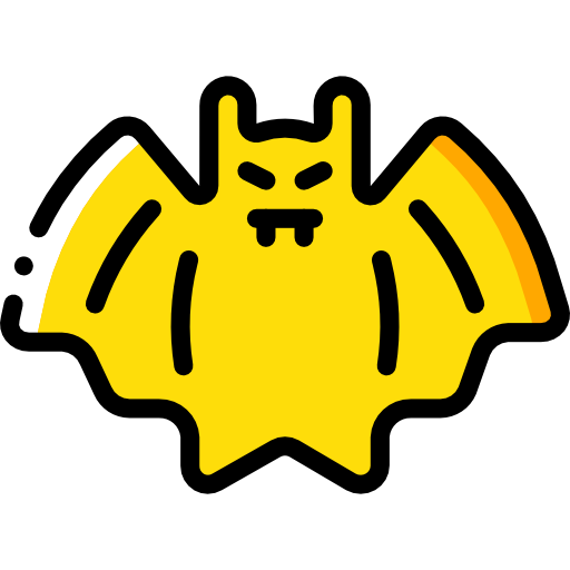 コウモリ Basic Miscellany Yellow icon