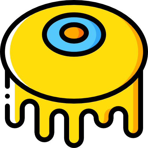 눈알 Basic Miscellany Yellow icon