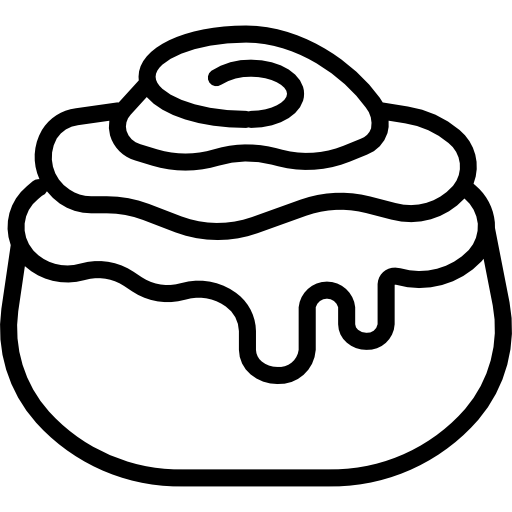rollo de canela Basic Miscellany Lineal icono