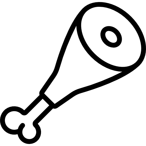 prosciutto Basic Miscellany Lineal icona