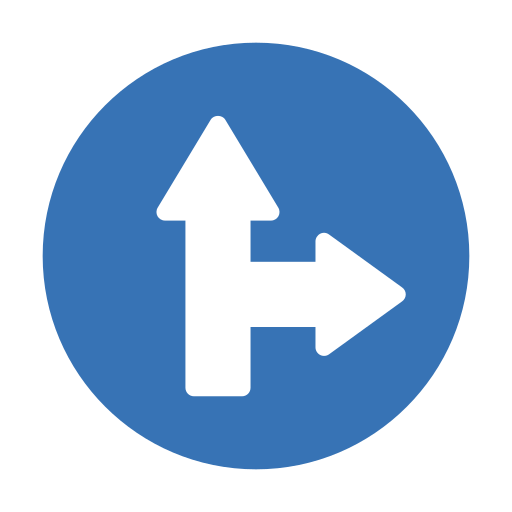 letrero Generic Blue icono