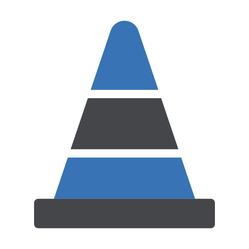 stożek Generic Blue ikona