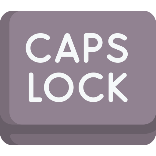 Caps lock Special Flat icon