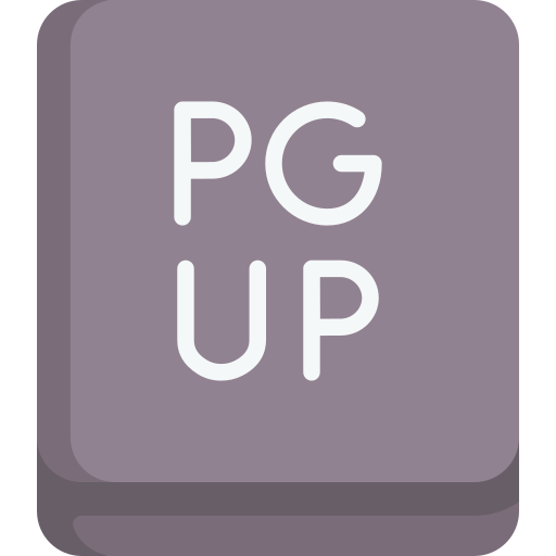 Page up Special Flat icon