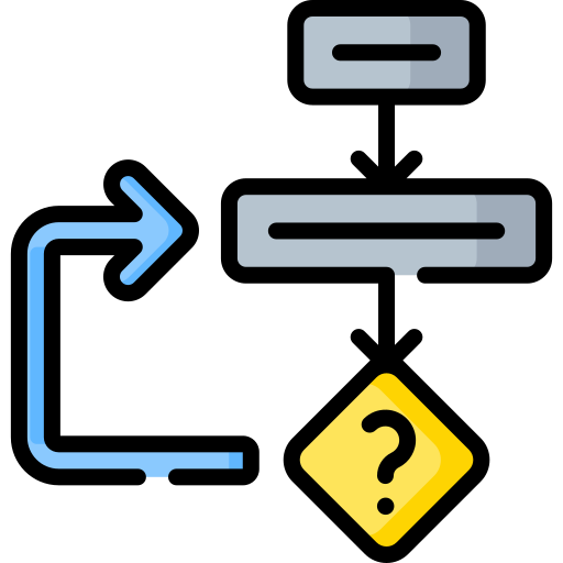 Flow chart Special Lineal color icon