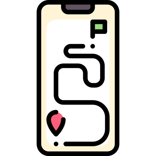 Tracking app Special Lineal color icon