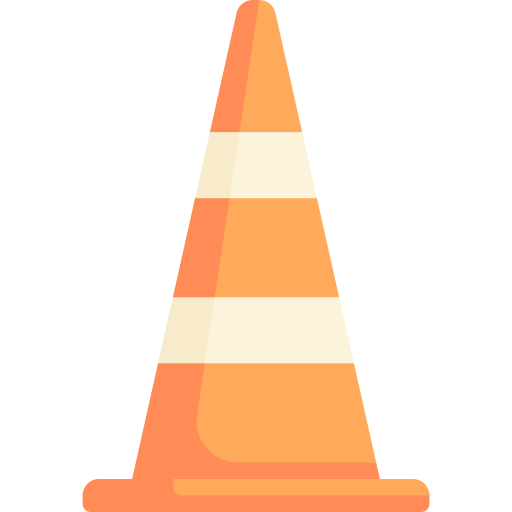 cone de tráfego Special Flat Ícone