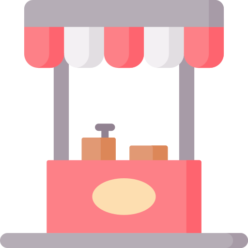 Food stall Special Flat icon