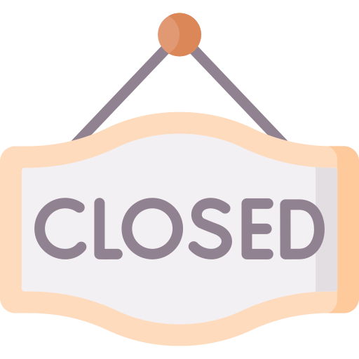 Closed Special Flat icon