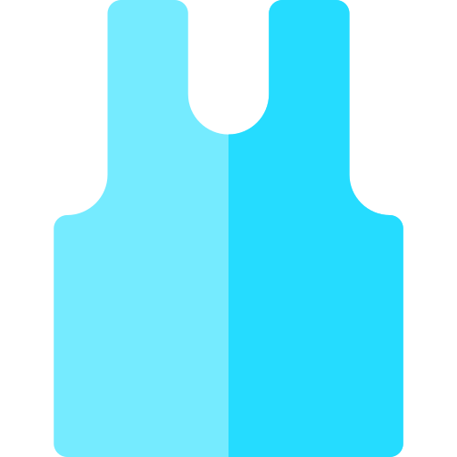 탱크탑 Basic Rounded Flat icon
