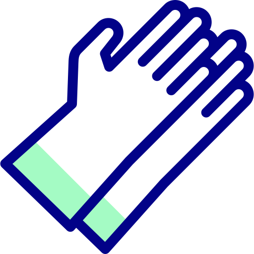 手袋 Detailed Mixed Lineal color icon