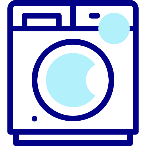 máquina de lavar Detailed Mixed Lineal color Ícone