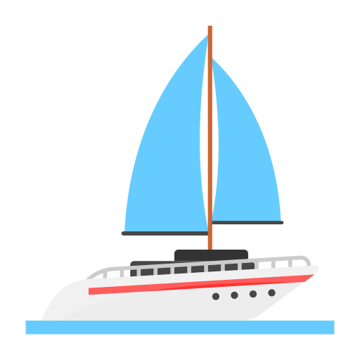 yacht Generic Flat Icône