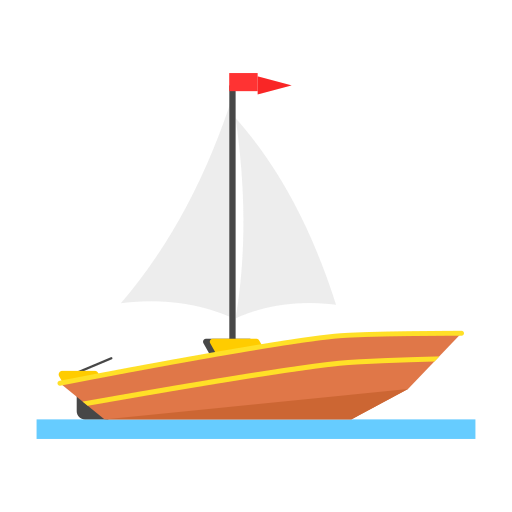 작은 배 Generic Flat icon