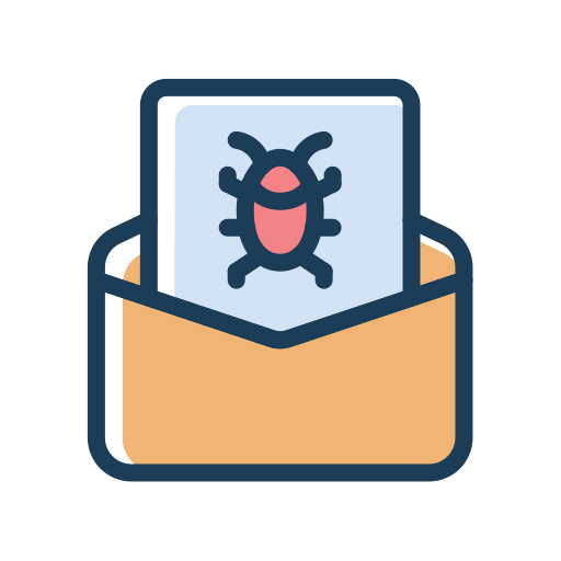 Envelope Generic Color Omission icon
