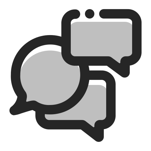 gruppenchat Generic Color Omission icon