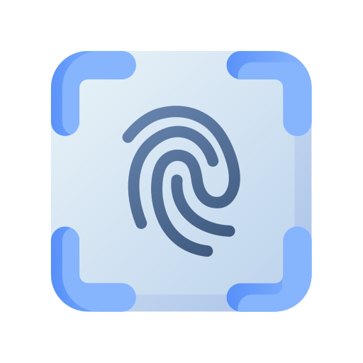 Biometric identification Generic Flat Gradient icon
