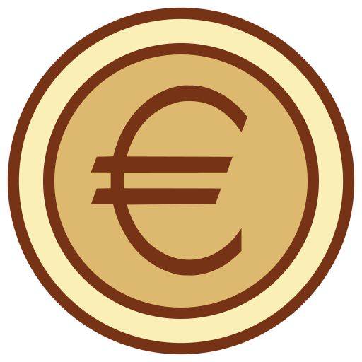 ユーロのお金 Generic Outline Color icon