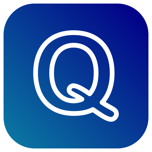 letter q Generic Flat Gradient icoon