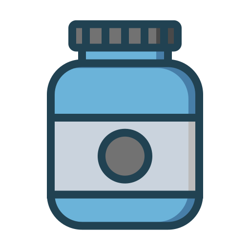 Supplement Generic Outline Color icon