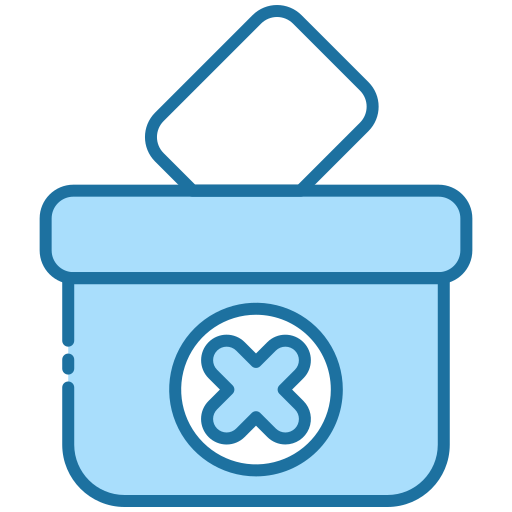 투표 Generic Blue icon