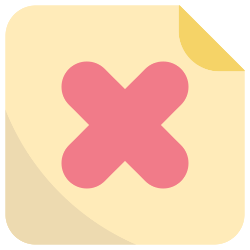 스티커 메모 Generic Flat icon