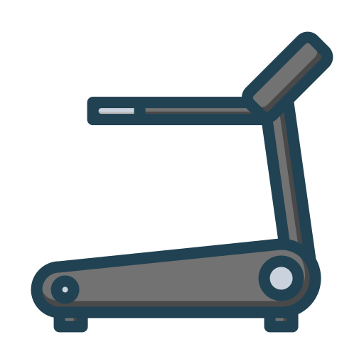 Treadmill Generic Outline Color icon