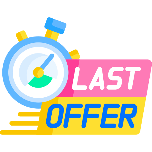 Last offer Special Flat icon