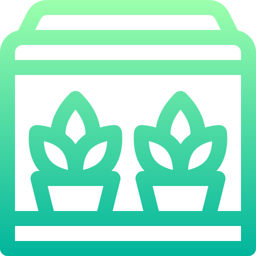 Gardening Basic Gradient Lineal color icon