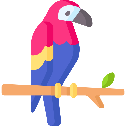 Scarlet macaw Special Flat icon