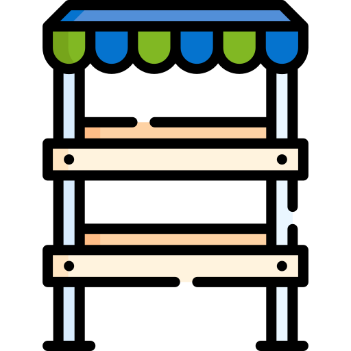 Shelves Special Lineal color icon