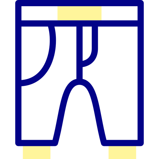 ズボン Detailed Mixed Lineal color icon