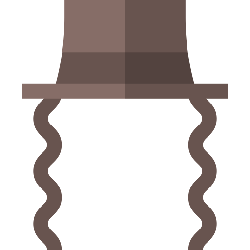 judío Basic Straight Flat icono
