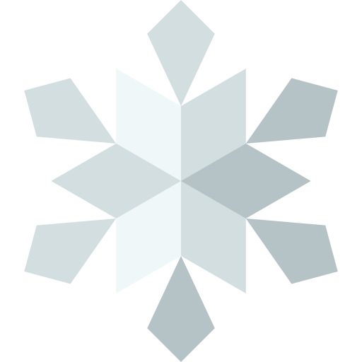 Snowflake Basic Straight Flat icon