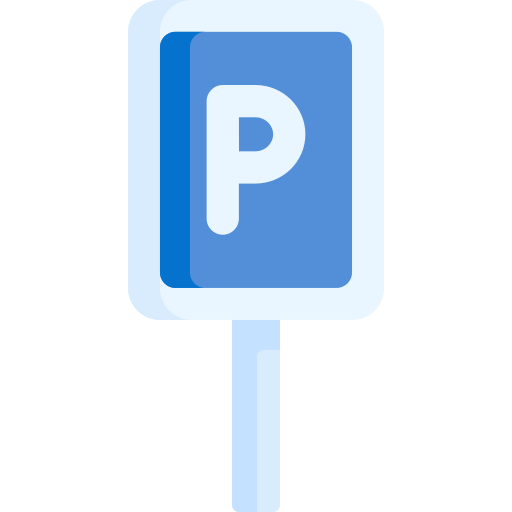 segno di parcheggio Special Flat icona