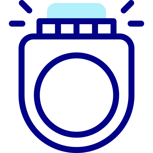 Ring Detailed Mixed Lineal color icon