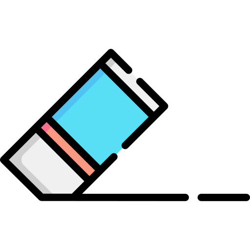 消しゴム Special Lineal color icon