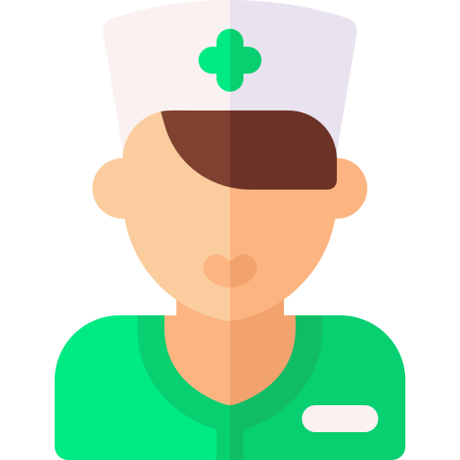 krankenschwester Basic Rounded Flat icon