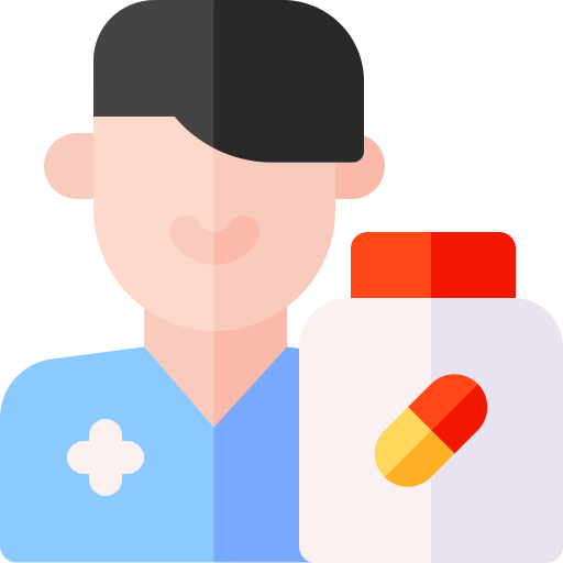 Pharmacist Basic Rounded Flat icon