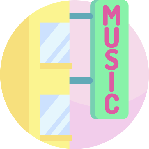 musik Detailed Flat Circular Flat icon