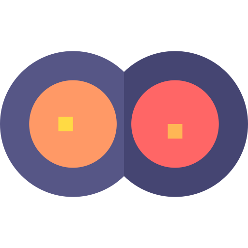 división celular Basic Straight Flat icono