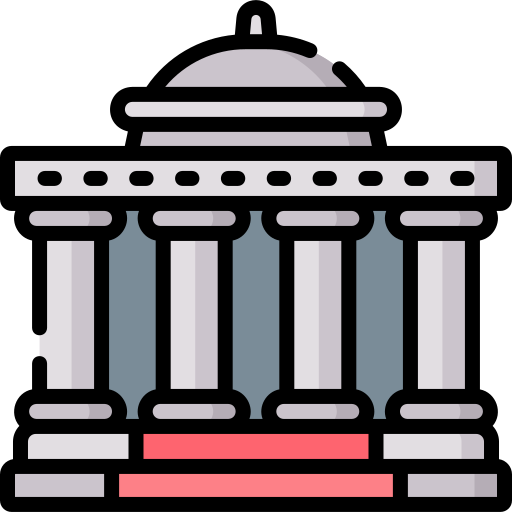 국회 의사당 Special Lineal color icon