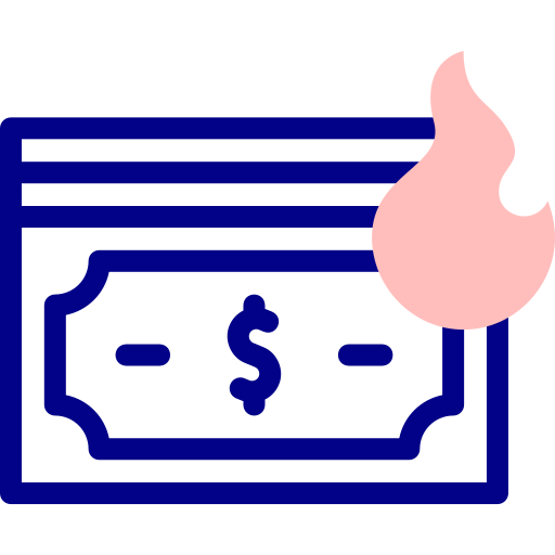 돈 Detailed Mixed Lineal color icon