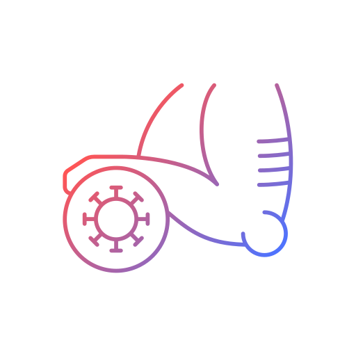 infectie Generic Gradient icoon