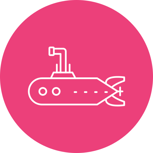 submarino Generic Circular icono