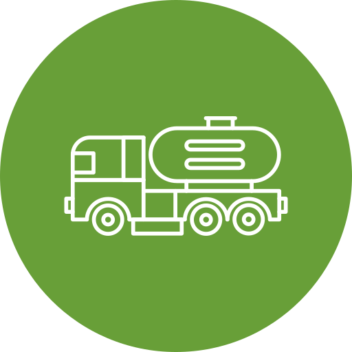 tanklastwagen Generic Circular icon