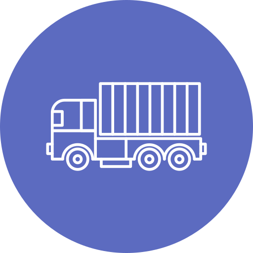 Delivery truck Generic Circular icon