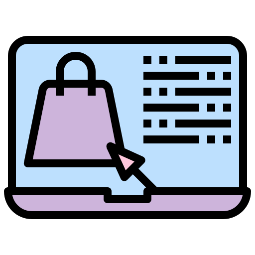 sklep internetowy Generic Outline Color ikona