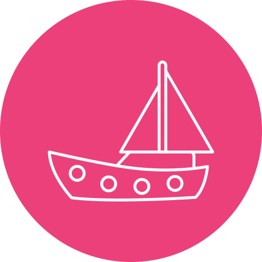 yacht Generic Circular Icône